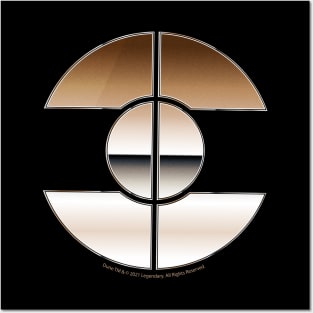 Dune Fremen chrome symbol Posters and Art